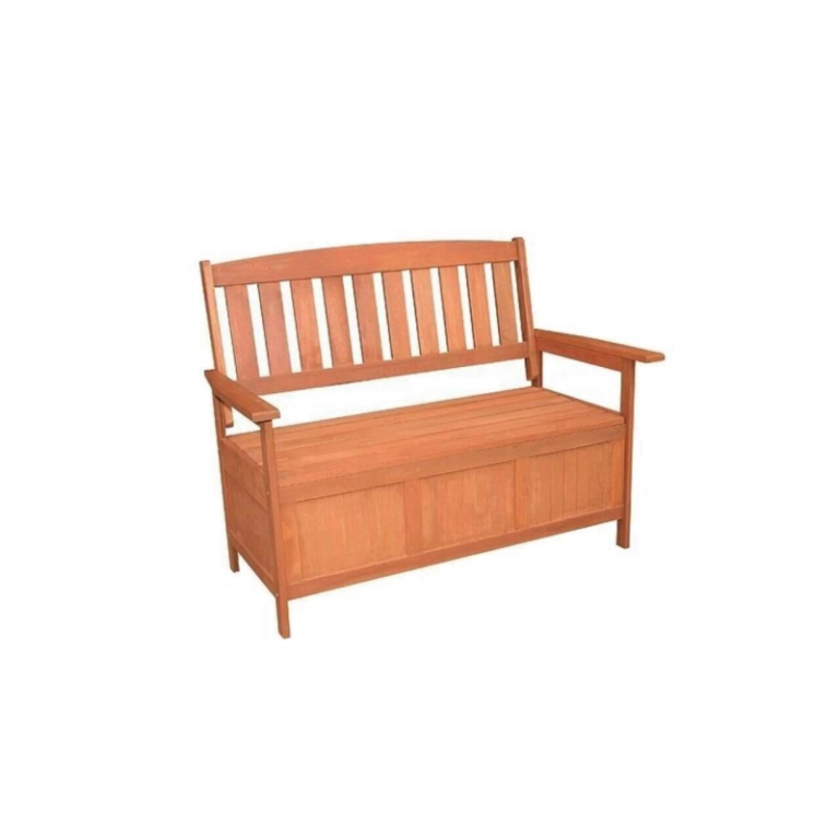 Banca din lemn Strend Pro Gotsted 120x65x90 cm, cu spatiu de depozitare, max 200Kg