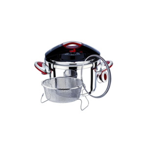 Set oala sub presiune ZILAN ZLN-0009, 4 piese, Capacitate 6 L, Diametru 22 cm, Inox Set oala sub presiune ZILAN ZLN-0009, 4 piese, Capacitate 6 L, Diametru 22 cm, Inox