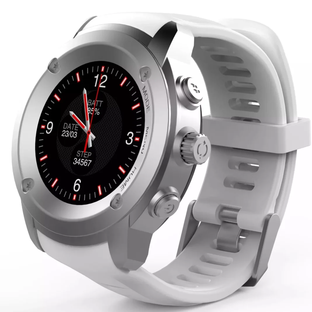 Smartwatch Maxcom FitGo FW17 Power  Silver White