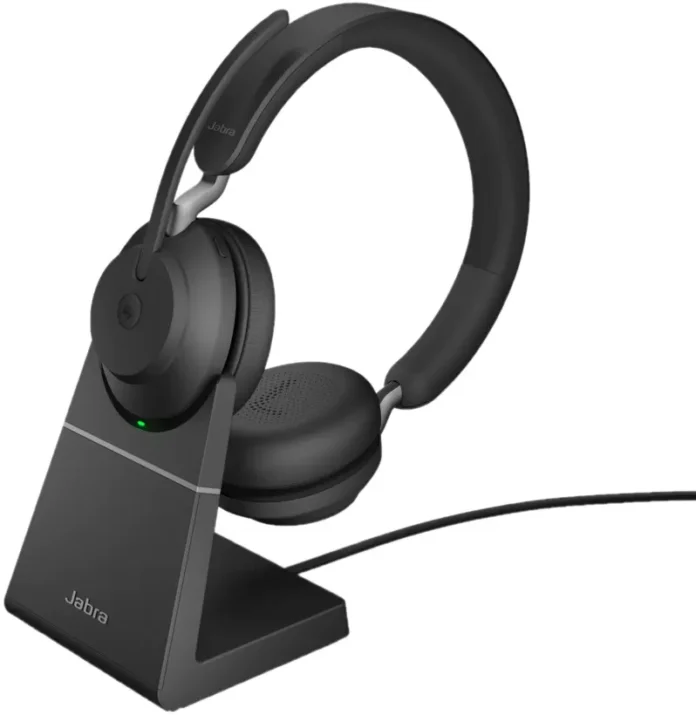 Casti Jabra Evolve2 65 Stereo USB-C MT Stand Negru Casti Jabra Evolve2 65 Stereo USB-C MT Stand Negru