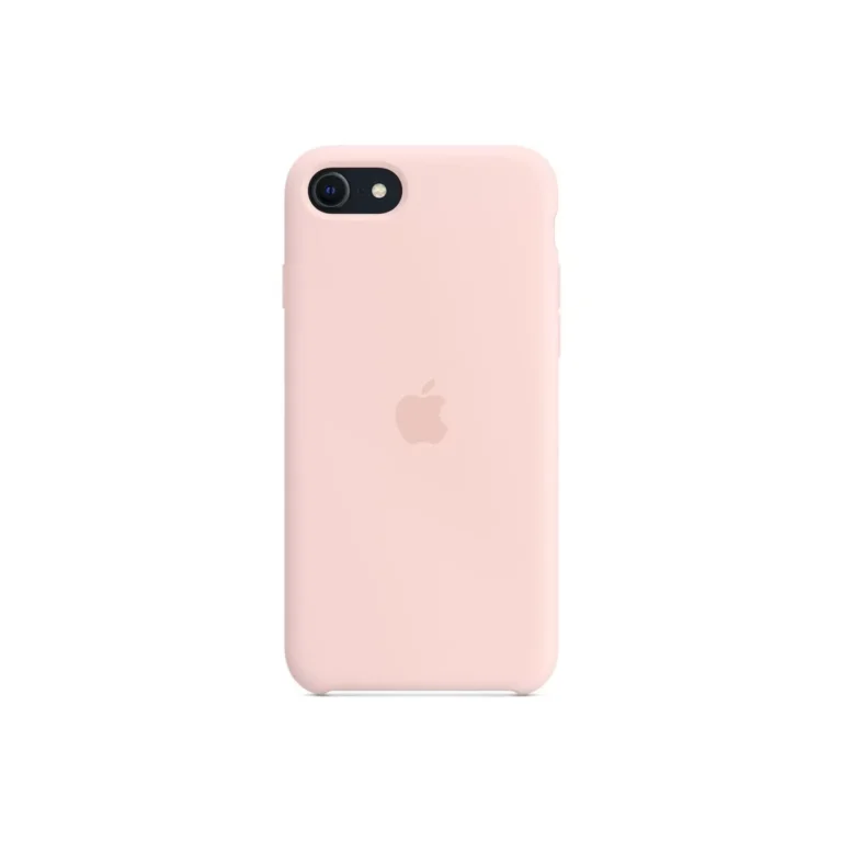 Husa de protectie Apple pentru iPhone SE  Silicon  Chalk Pink