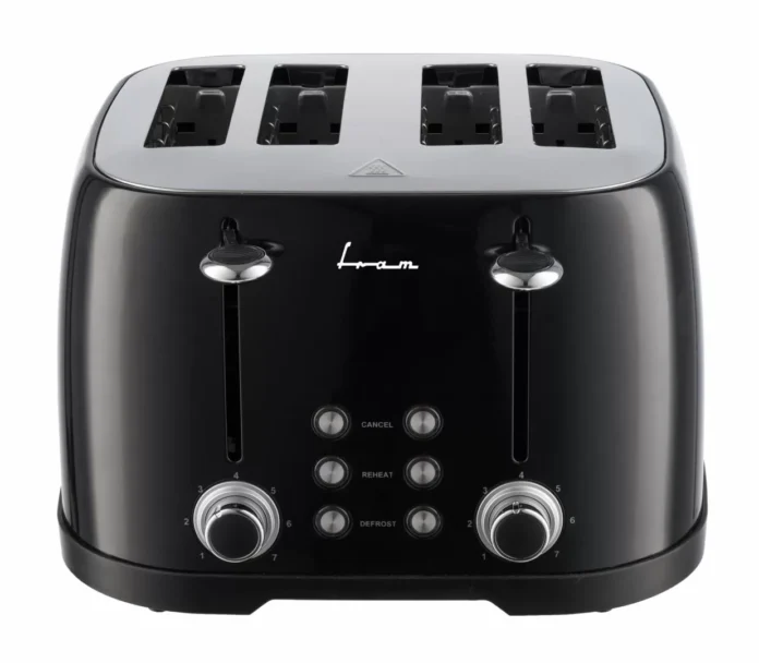 Prajitor de paine Fram FTP-800BK  1600W  capacitate 4 felii