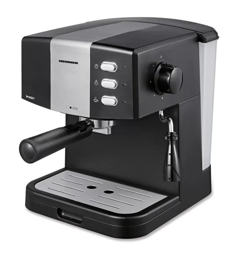 Espressor cafea Heinner HEM-850BKSL  850W  Negru/Argintiu