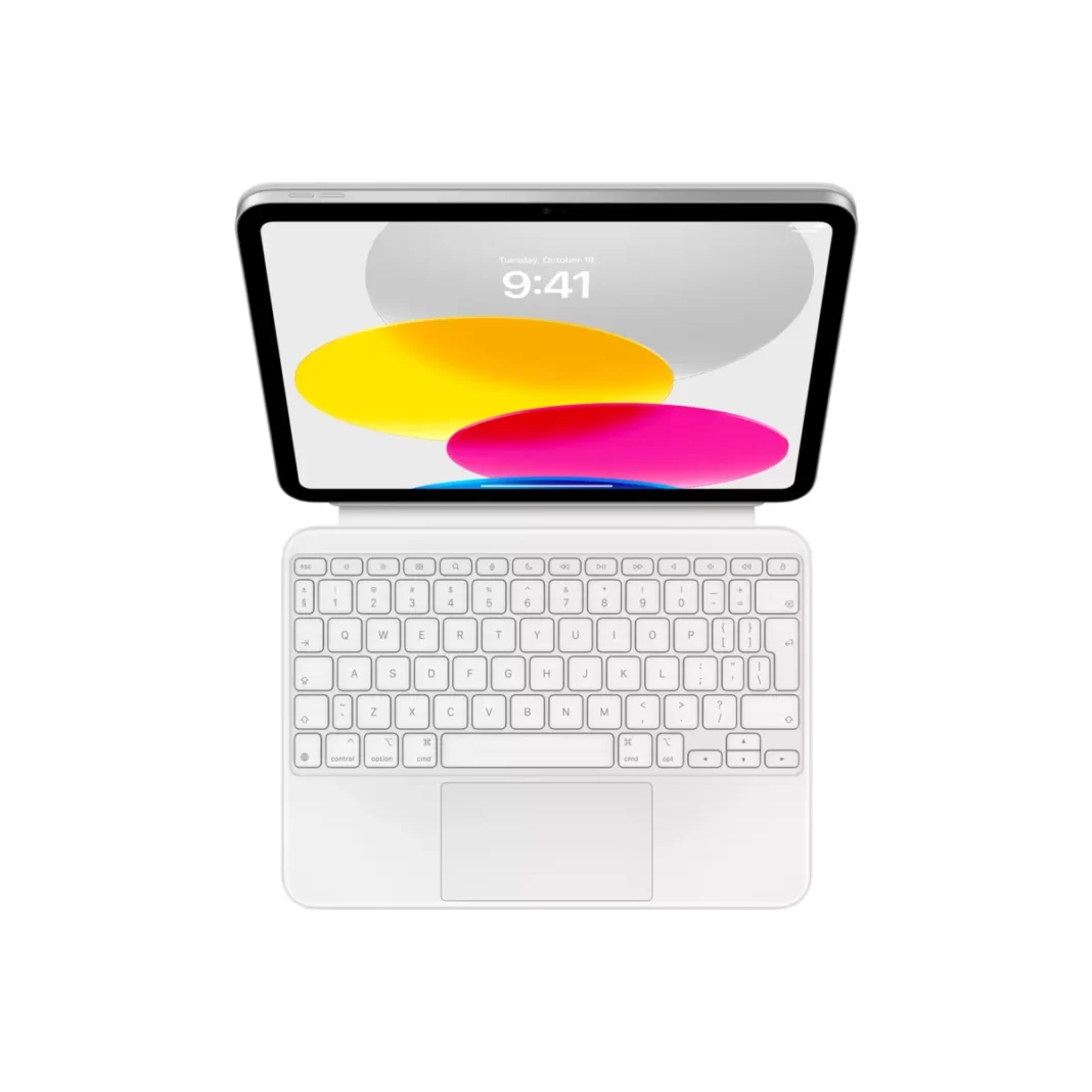 Husa cu tastatura Apple Magic Keyboard pentru iPad (gen.10) Alb  layout INT