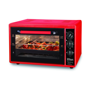 Cuptor electric Zilan ZLN-5320, 1500 W, 38 L, Timer, Gratar, Tava dreptunghiulara, Rosu Cuptor electric Zilan ZLN-5320, 1500 W, 38 L, Timer, Gratar, Tava dreptunghiulara, Rosu