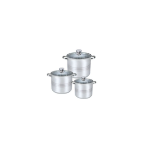 Set oale Floria ZLN-4045, 6 piese, pentru toate sursele de caldura, Inox Set oale Floria ZLN-4045, 6 piese, pentru toate sursele de caldura, Inox