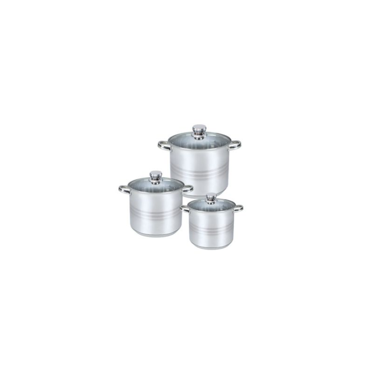 Set oale Floria ZLN-4045, 6 piese, pentru toate sursele de caldura, Inox