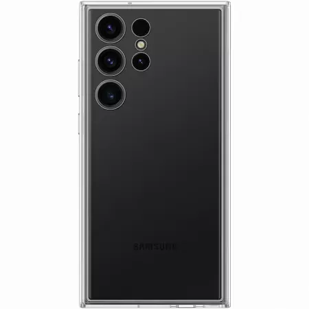 Husa Samsung pentru Galaxy S23 Ultra  spate interschimbabil  White