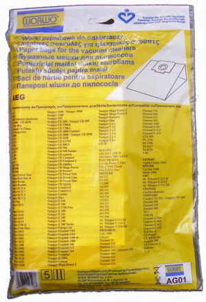 Set saci de aspirator Worwo AG01 Set saci de aspirator Worwo AG01