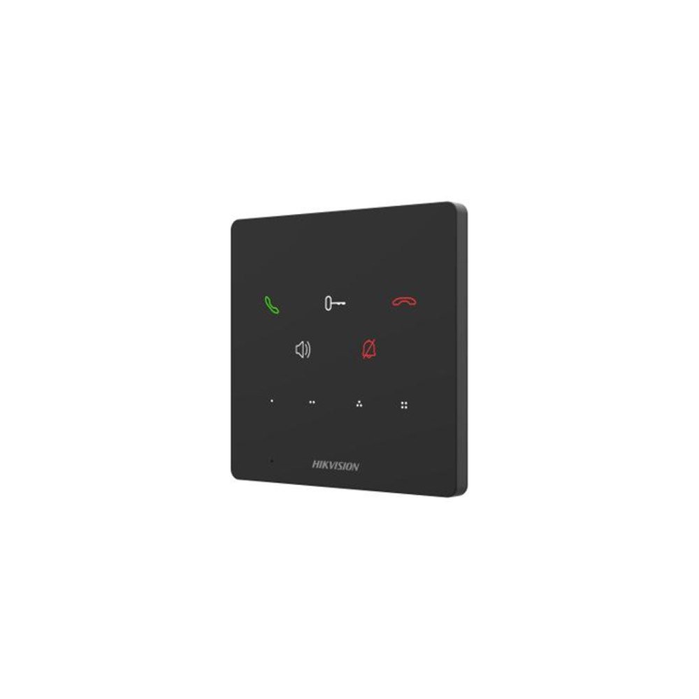 Interfon de interior IP cu butoane touch Hikvision DS-KH6000-E1, microfon si difuzor, PoE Interfon de interior IP cu butoane touch Hikvision DS-KH6000-E1, microfon si difuzor, PoE