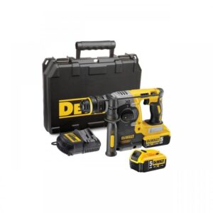Ciocan rotopercutor SDS-plus cu 2 acumulatori 18V 5.0Ah, 2.1 J, 3.1 kg, tip DCH273P2-QW, DeWalt Ciocan rotopercutor SDS-plus cu 2 acumulatori 18V 5.0Ah, 2.1 J, 3.1 kg, tip DCH273P2-QW, DeWalt