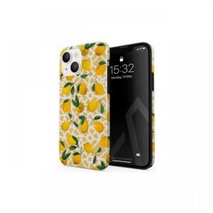 Husa iPhone 13 Burga Dual Layer Lemon Juice Husa iPhone 13 Burga Dual Layer Lemon Juice