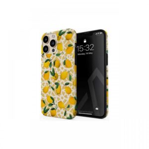 Husa iPhone 13 Pro Burga Dual Layer Lemon Juice Husa iPhone 13 Pro Burga Dual Layer Lemon Juice