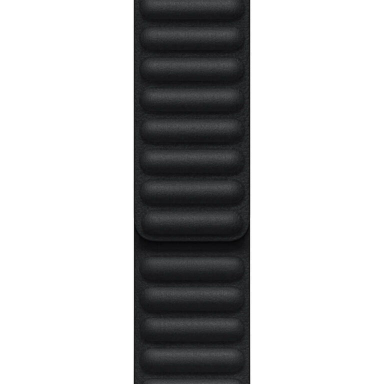 Curea pentru Apple Watch 41mm, Leather Link, M/L, Midnight