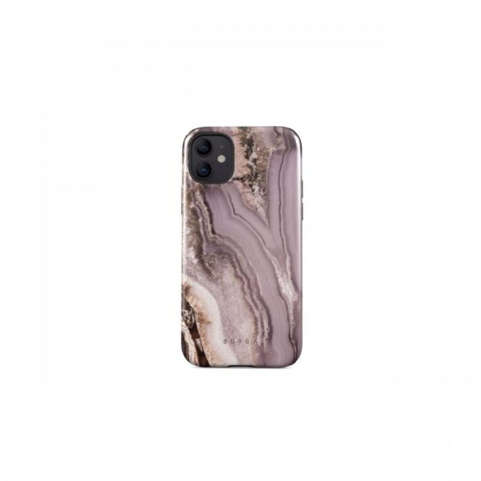 Husa iPhone 12 / 12 Pro Burga Dual Layer Golden Taupe