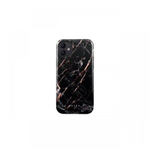 Husa iPhone 12 / 12 Pro Burga Dual Layer Rose Gold Marble Husa iPhone 12 / 12 Pro Burga Dual Layer Rose Gold Marble