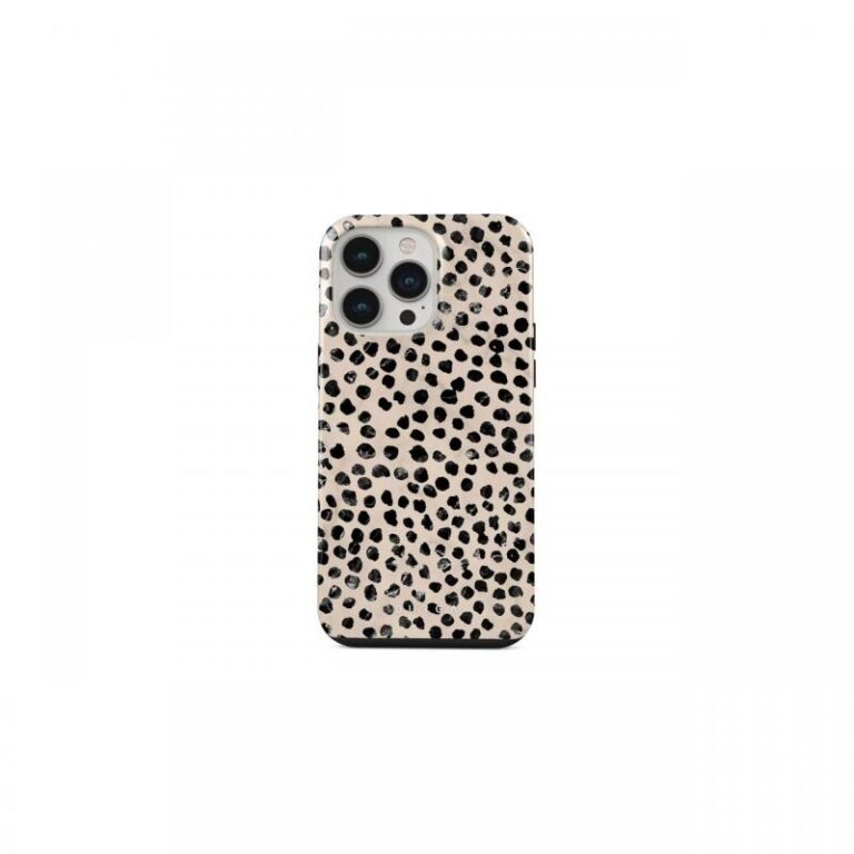 Husa iPhone 14 Pro Burga Dual Layer Almond Latte