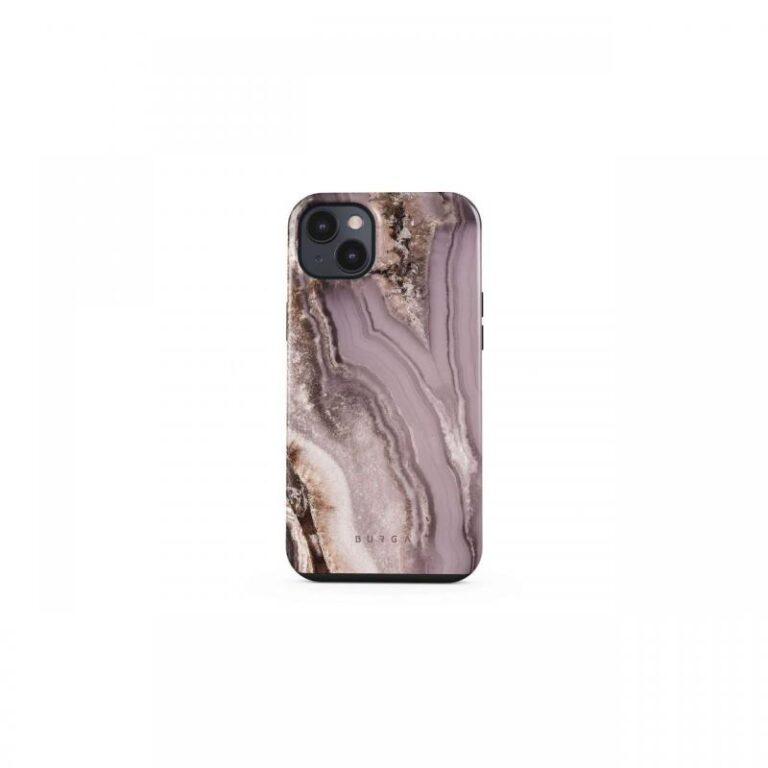 Husa iPhone 14 Plus Burga Dual Layer Golden Taupe