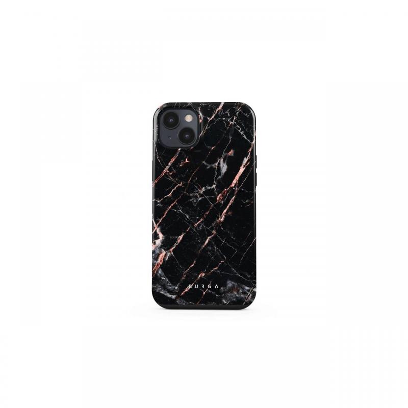 Husa iPhone 14 Plus Burga Dual Layer Rose Gold Marble Husa iPhone 14 Plus Burga Dual Layer Rose Gold Marble