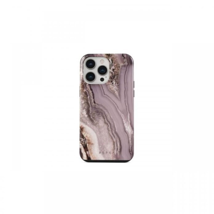 Husa iPhone 14 Pro Burga Dual Layer Golden Taupe