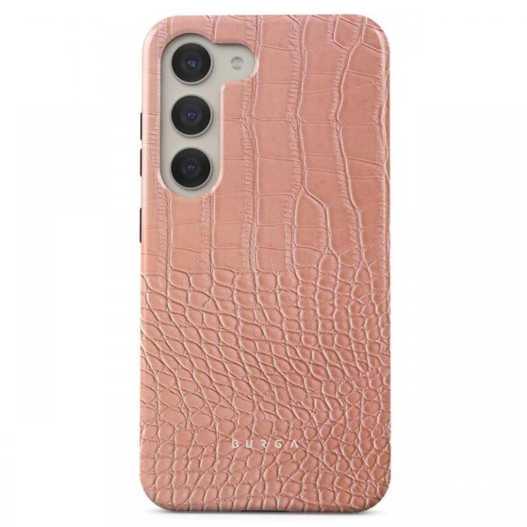 Burga Husa Dual Layer Pink Croco Samsung Galaxy S23