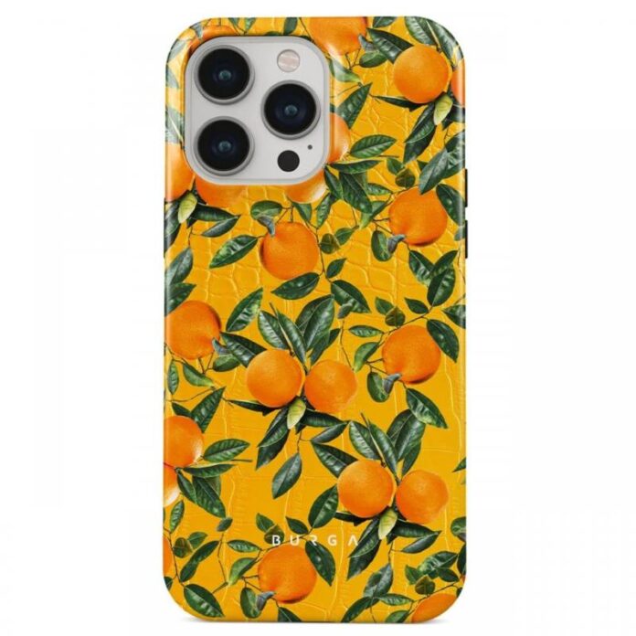 Burga Husa Dual Layer Orange Lemonade iPhone 15 Pro Max Burga Husa Dual Layer Orange Lemonade iPhone 15 Pro Max