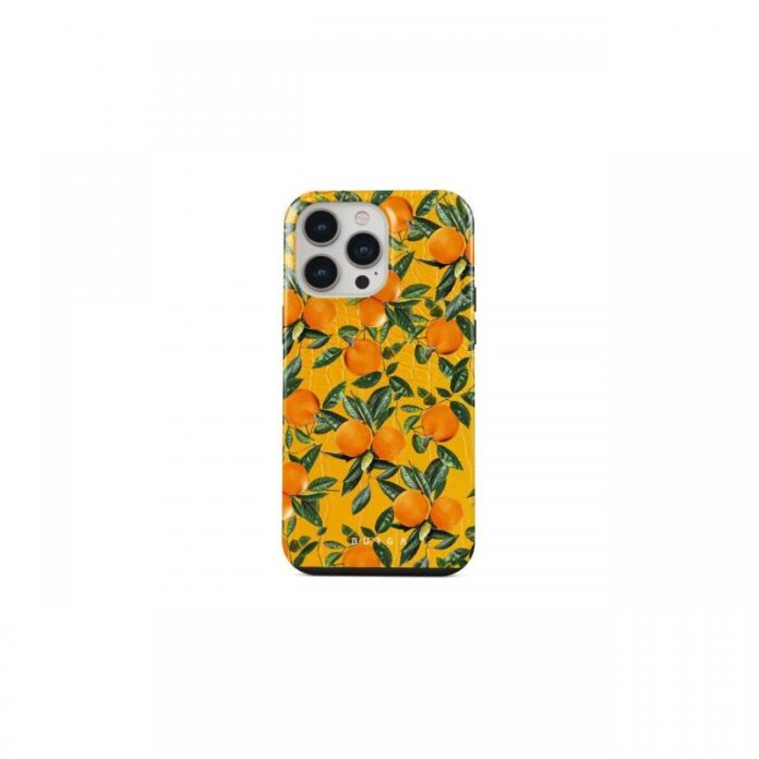 Husa iPhone 14 Pro Max Burga Dual Layer Orange Lemonade Husa iPhone 14 Pro Max Burga Dual Layer Orange Lemonade