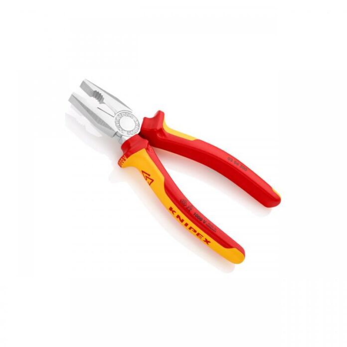 Cleste combinat universal (patent), izolat 1000V, VDE, 200 mm, Knipex Cleste combinat universal (patent), izolat 1000V, VDE, 200 mm, Knipex