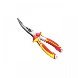 Cleste cu varf semi-rotund indoit la 45 de grade, izolat VDE 1000V, 205 mm, Felo Cleste cu varf semi-rotund indoit la 45 de grade, izolat VDE 1000V, 205 mm, Felo