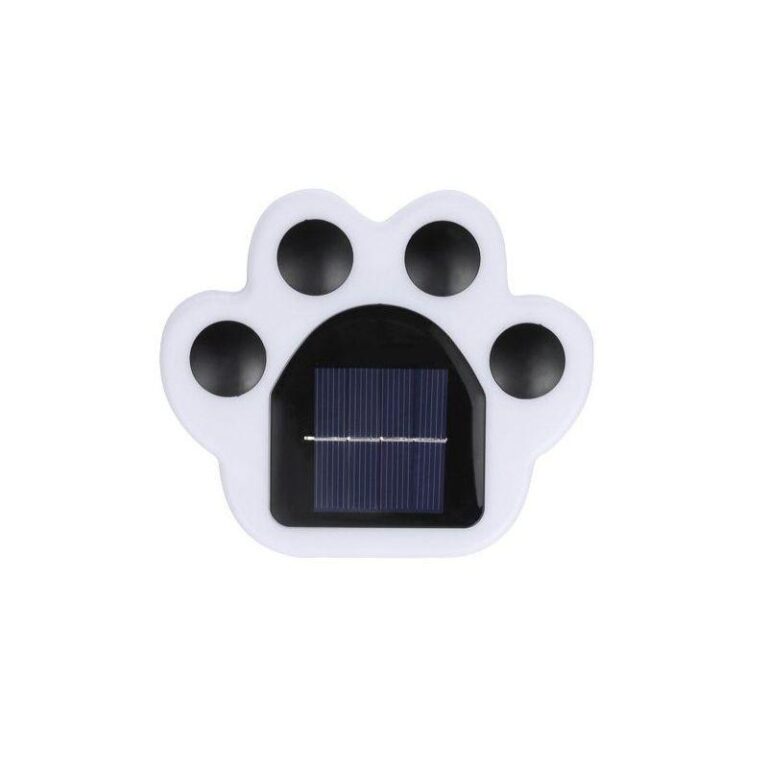 Lampa solara LED, Tip laba de urs, pentru gazon sau gradina, Rezistenta la apa, eMazing, Alb cald
