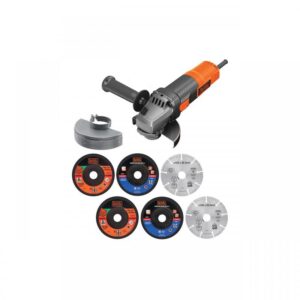 Polizor unghiular Black&Decker, 125mm, 900W, 12000rpm, SAG cu 6 discuri, tip BEG220A6-QS Polizor unghiular Black&Decker, 125mm, 900W, 12000rpm, SAG cu 6 discuri, tip BEG220A6-QS