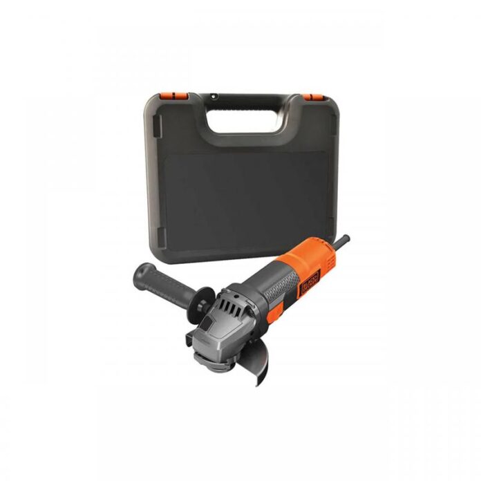 Polizor unghiular Black&Decker, 115mm, 750 WW, 12000rpm, NVR + cutie depozitare, tip BEG110K-QS