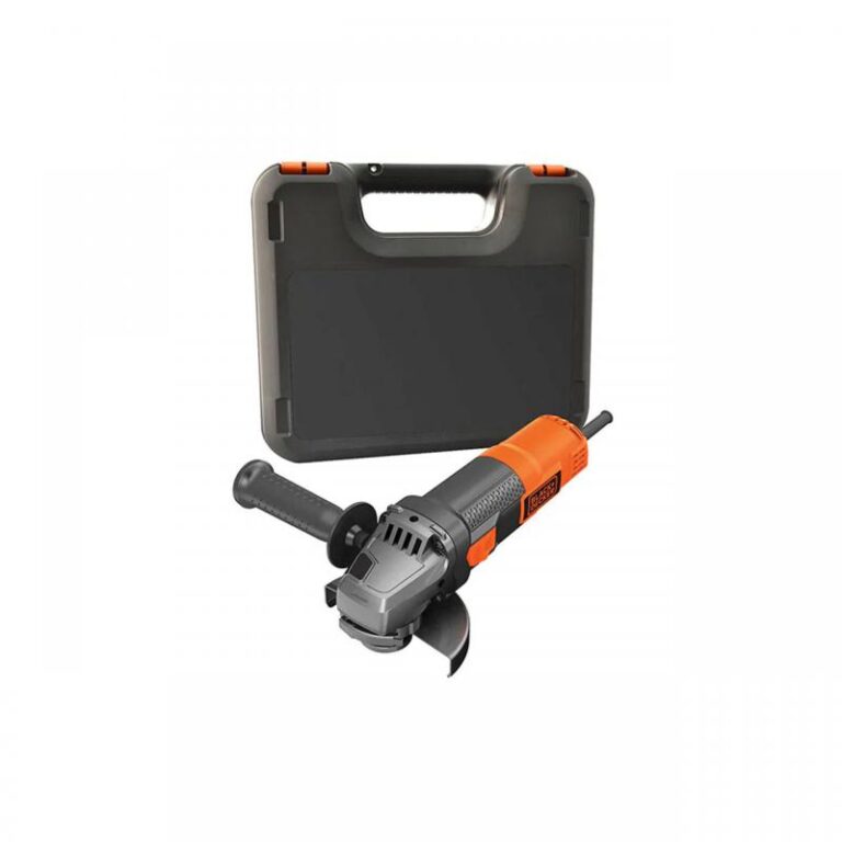 Polizor unghiular Black&Decker, 115mm, 750 WW, 12000rpm, NVR + cutie depozitare, tip BEG110K-QS