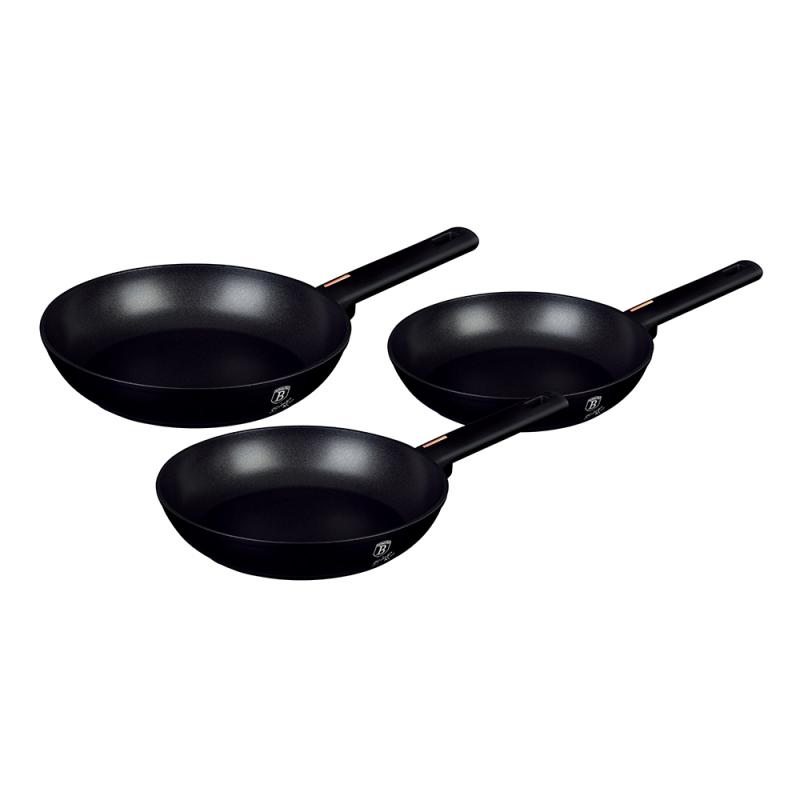 Set de tigai din 3 piese Berlinger Haus BH 7095 Colectia Monaco Set de tigai din 3 piese Berlinger Haus BH 7095 Colectia Monaco