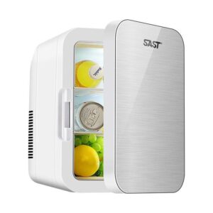 Mini frigider cosmetice, eMazing, dubla functie de incalzire/racire, portabil, 8L, gri Mini frigider cosmetice, eMazing, dubla functie de incalzire/racire, portabil, 8L, gri