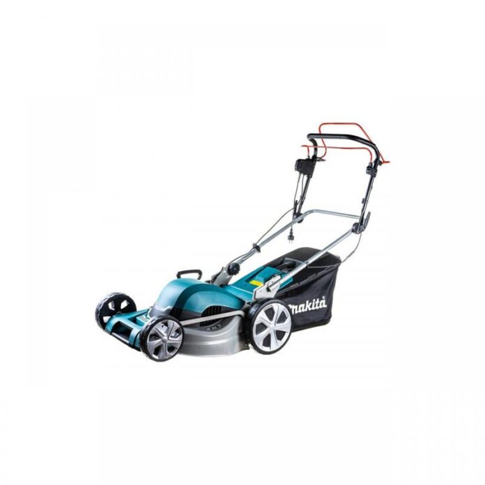 Masina electrica de tuns iarba cu autotractare, 1800W, 46cm, Makita, tip ELM 4621