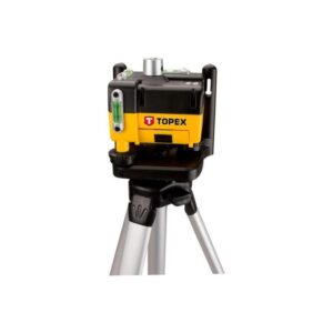 Nivela laser, cap rotativ, cu trepied, 30 m, Topex Nivela laser, cap rotativ, cu trepied, 30 m, Topex