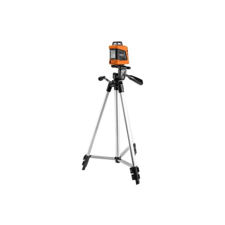 Nivela laser, orizontal 360°, rosu, cutie si trepied 1.5 m, 15 m, NEO