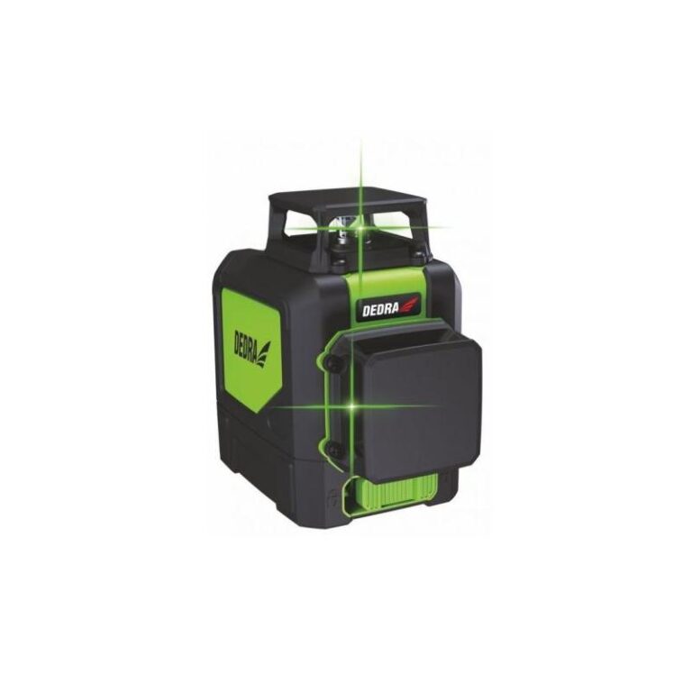 Nivela laser, 2D, verde, suport magnetic, 30 m, Dedra