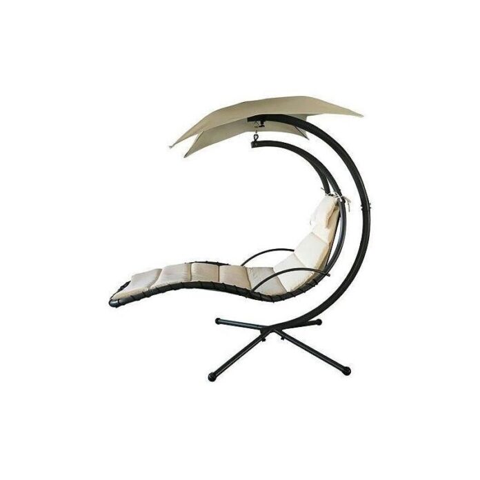 Balansoar tip fotoliu, crem, max 120 kg, 200x116x205 cm, MCT 288254