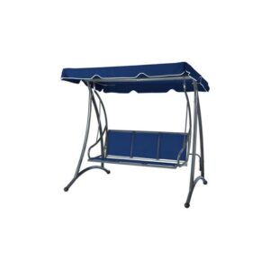 Balansoar gradina, 3 locuri, albastru, 194x119x170 cm, Victoria Balansoar gradina, 3 locuri, albastru, 194x119x170 cm, Victoria