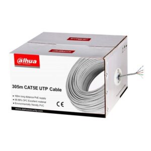 Cablu UTP Dahua PFM920I-5EUN 100% cupru 0.45 mm CAT5E, Rola 305m Cablu UTP Dahua PFM920I-5EUN 100% cupru 0.45 mm CAT5E, Rola 305m