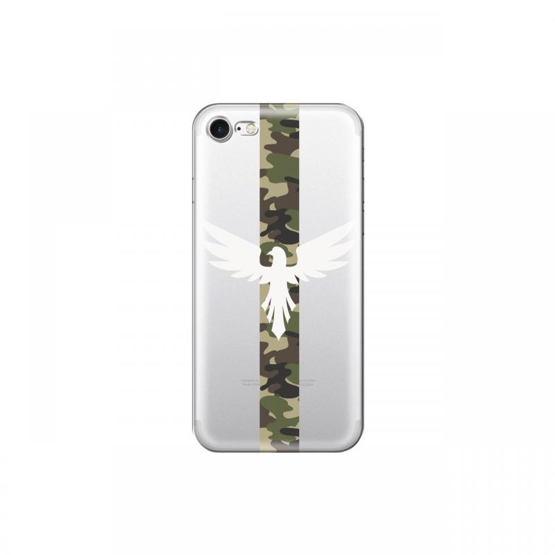 Husa iPhone 7/8/SE2020/SE2022 Lemontti Silicon Art Army Eagle Husa iPhone 7/8/SE2020/SE2022 Lemontti Silicon Art Army Eagle
