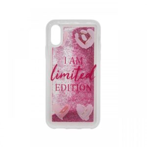 Husa iPhone XS / X Lemontti Liquid Sand I Am Limited Edition Husa iPhone XS / X Lemontti Liquid Sand I Am Limited Edition