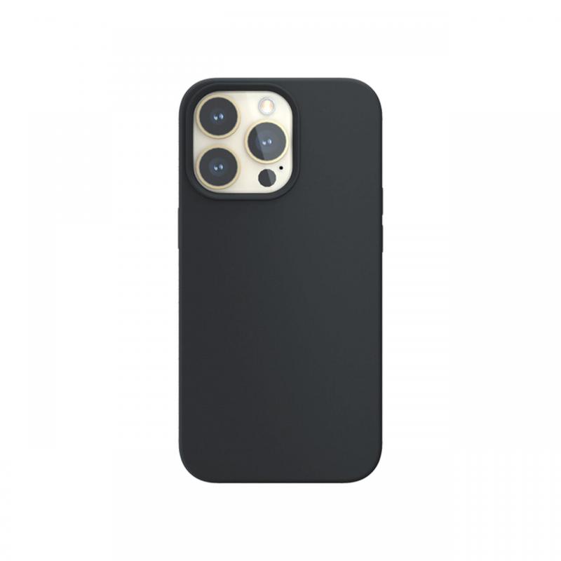 Husa iPhone 13 Pro Max Lemontti Regular Silicon Black Husa iPhone 13 Pro Max Lemontti Regular Silicon Black