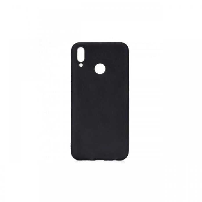 Husa Huawei P Smart Z Lemontti Silicon Silky Negru Husa Huawei P Smart Z Lemontti Silicon Silky Negru