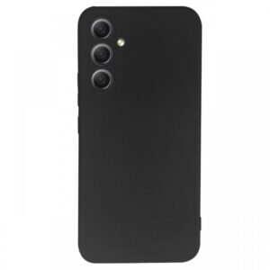 Lemontti Husa Silicon Soft Slim Samsung Galaxy A34 5G, material mat si fin, captusit cu microfibra, Negru Lemontti Husa Silicon Soft Slim Samsung Galaxy A34 5G, material mat si fin, captusit cu microfibra, Negru