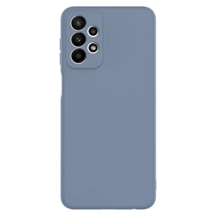 Lemontti Husa Silicon Soft Slim Samsung Galaxy A23 4G / A23 5G Lavender Gray (material mat si fin, captusit cu microfibra) Lemontti Husa Silicon Soft Slim Samsung Galaxy A23 4G / A23 5G Lavender Gray (material mat si fin, captusit cu microfibra)