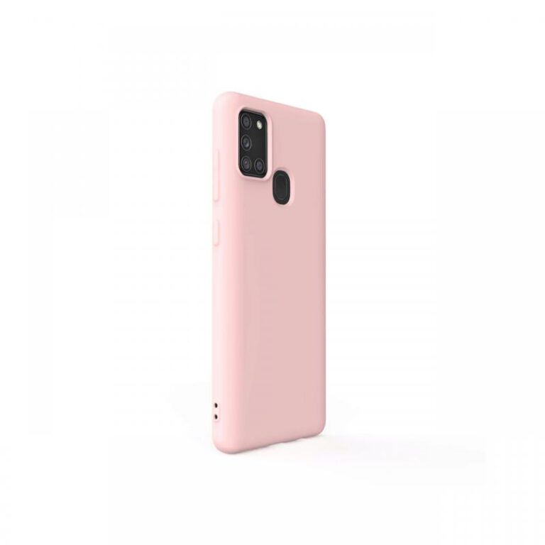 Husa Samsung Galaxy A21s Lemontti Silicon Soft Slim Lavender Gray