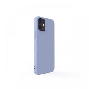 Husa iPhone 12 Mini Lemontti Silicon Soft Slim Lavender Gray Husa iPhone 12 Mini Lemontti Silicon Soft Slim Lavender Gray